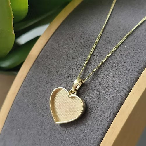 9ct Gold Devoted Heart Necklace