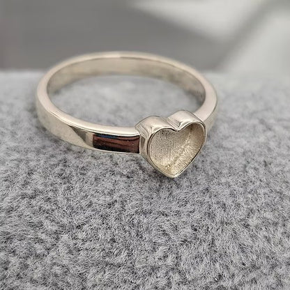 9ct Gold Classic Heart Ring