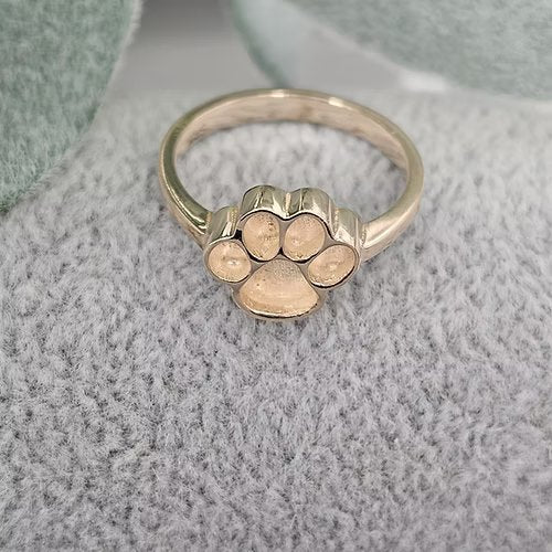 9ct Gold Pawprint Ring