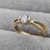 9ct Gold Timeless Solitaire Ring