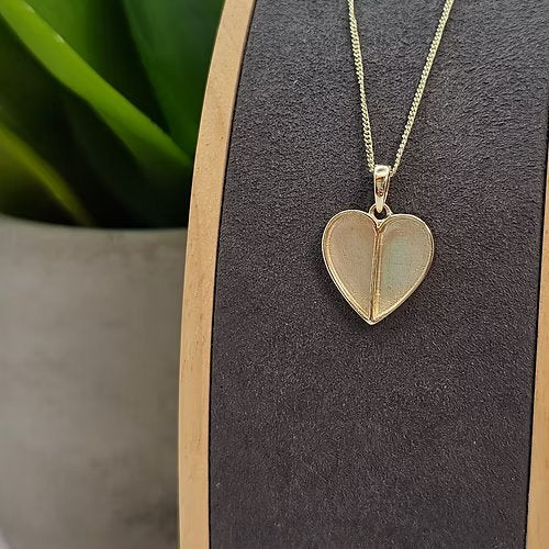 9ct Gold Twin Love Heart