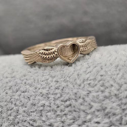 9ct Gold Wings of Love Ring