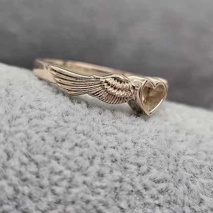 9ct Gold Wings of Love Ring