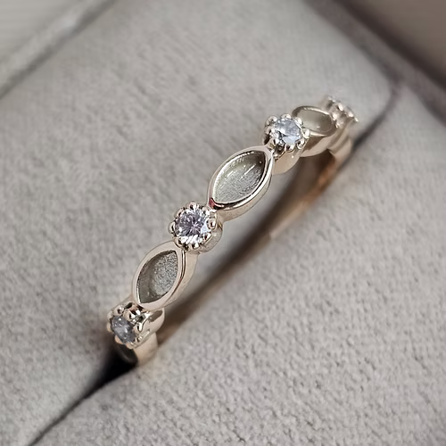 9ct Gold Marquise Eternity Ring