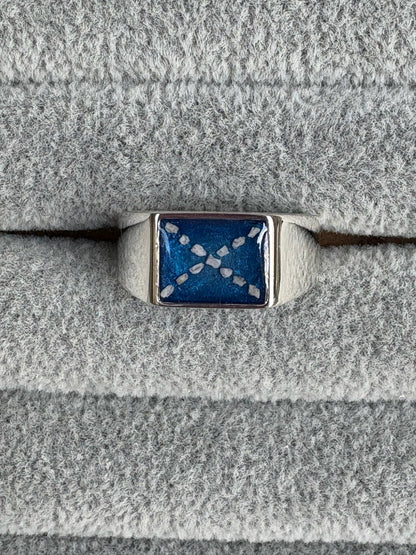 Mens Heritage Saltire Ring