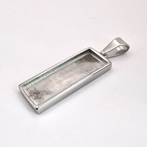 Mens Steadfast Stainless Steel Pendant