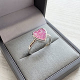Self-fill Ashes Heart Ring