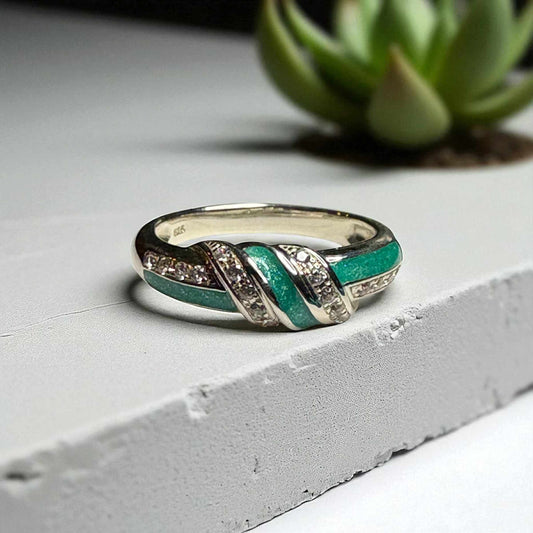 Triple Channel Band Ring