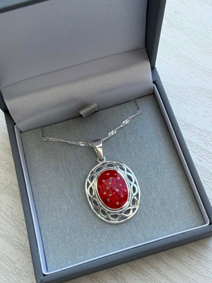 Celtic Oval Pendant