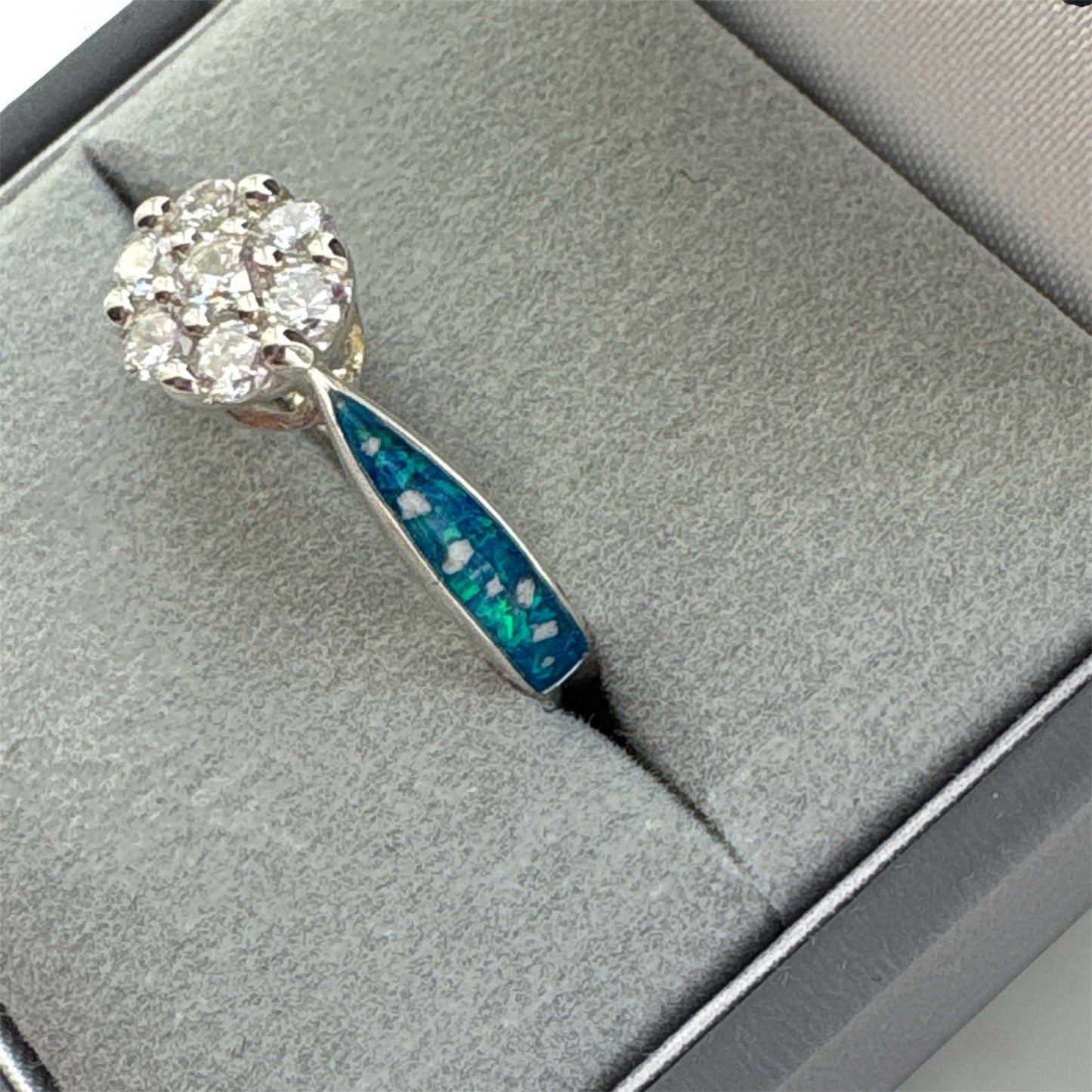 Catherine Solitaire Ring, suitable for 2 sets of ashes.