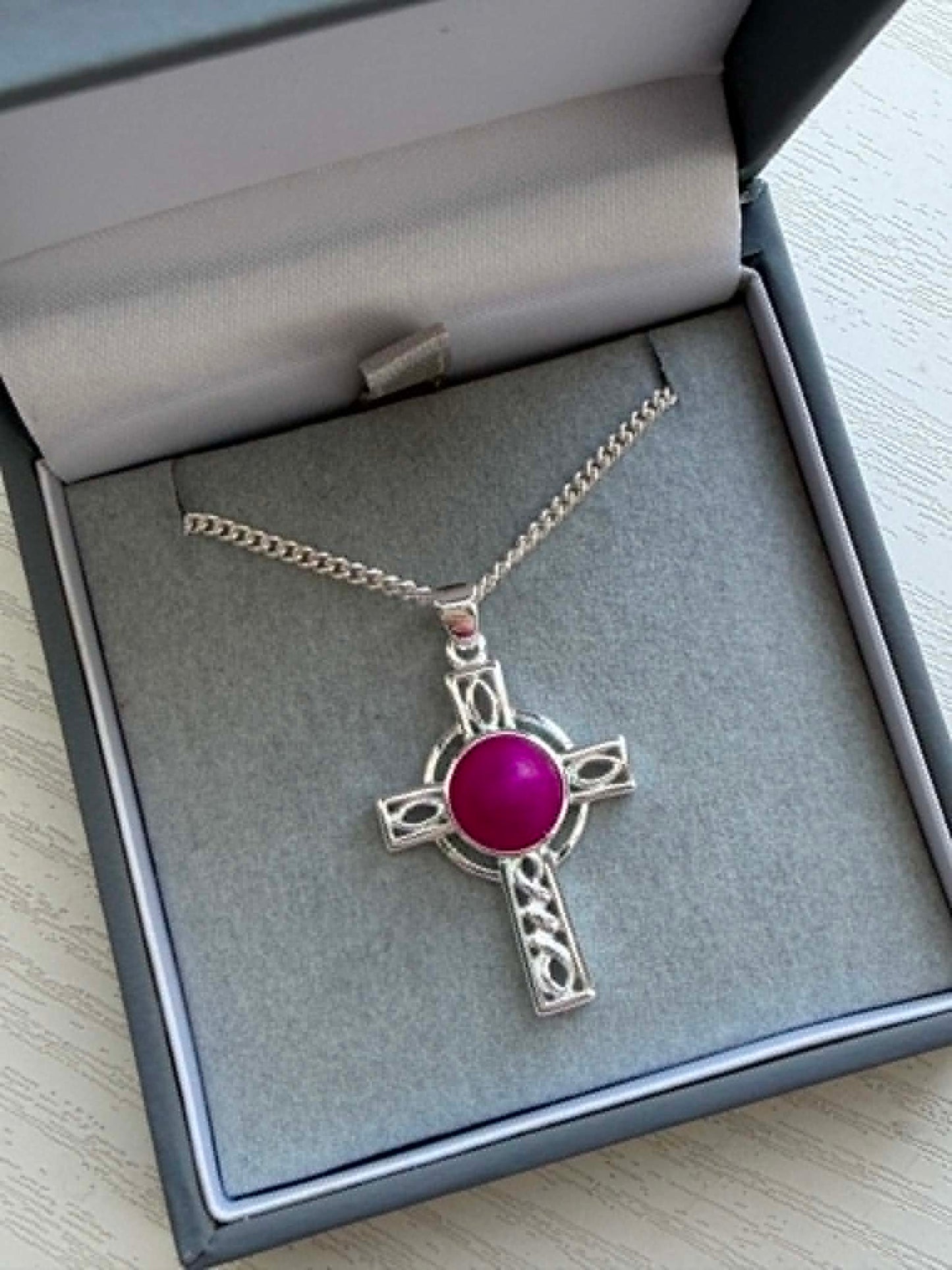 Celtic Guardian Cross Pendant
