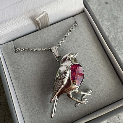 Robbie Robin Stainless Steel Pendant