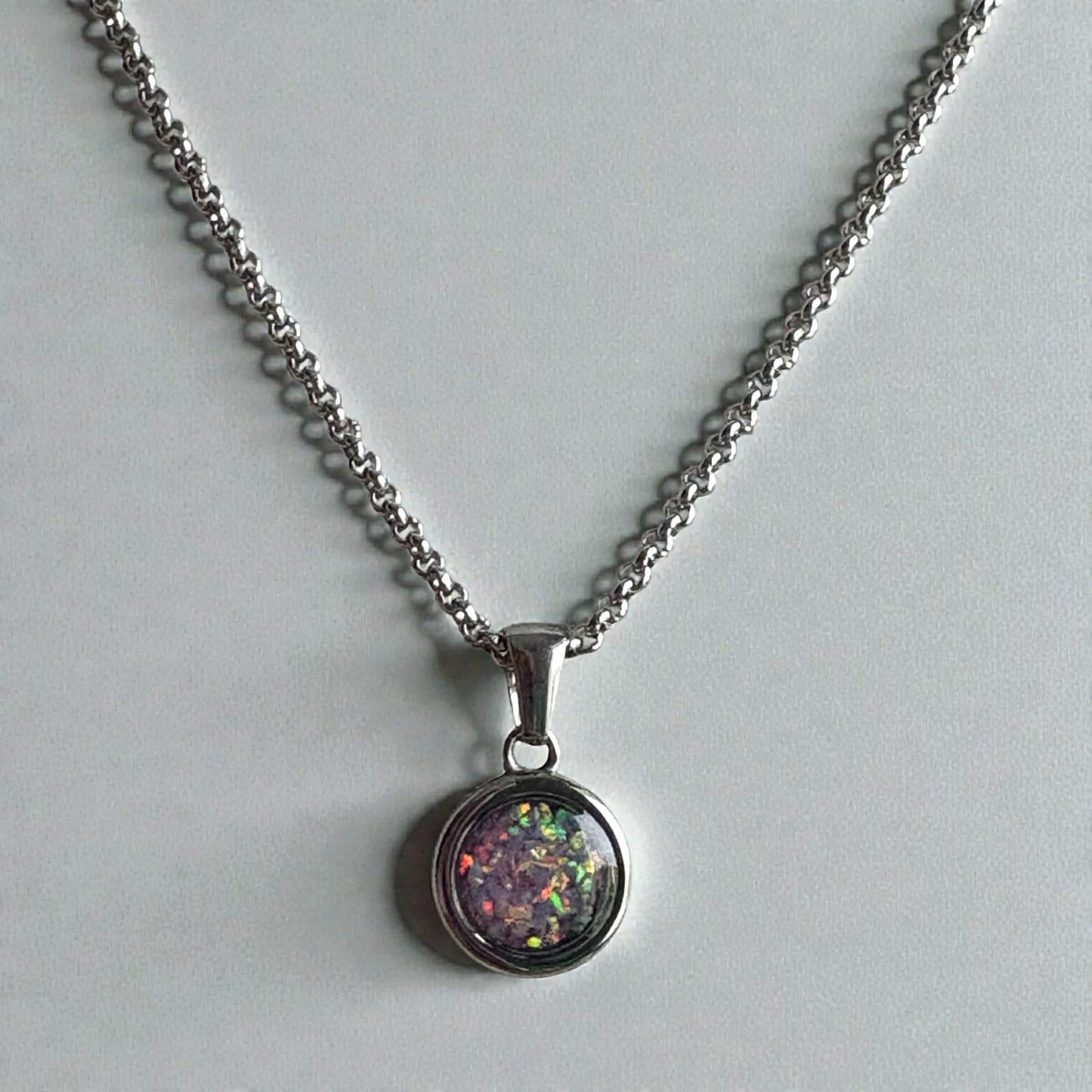 Forever Circle Stainless Steel Pendant