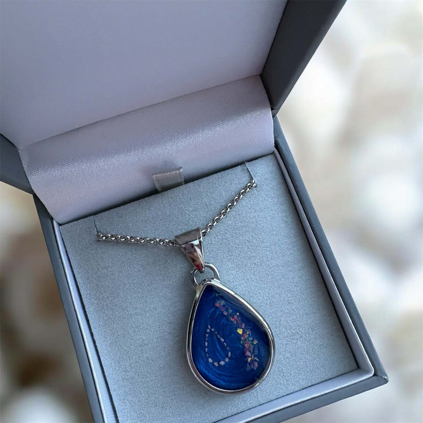 The Biggest Teardrop Pendant - Stainless Steel