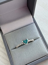 Bobble Heart Ring