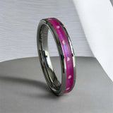 Ladies Quiet Memory Channel Ring (SS)