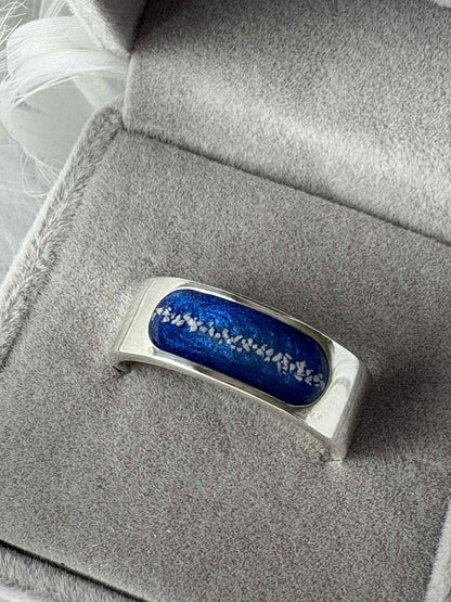 Mens 8mm Channel Ring