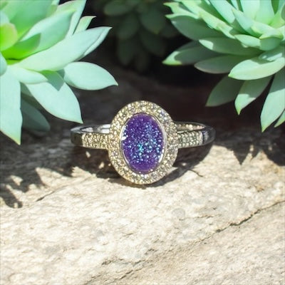 Oval CZ Maria Ring