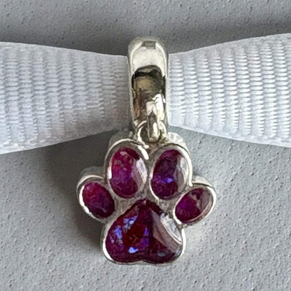 Dangling Pawprint Charm