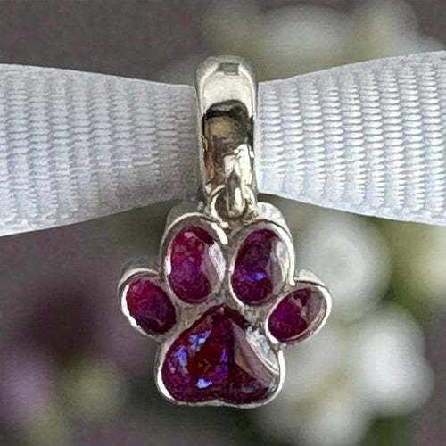 Dangling Pawprint Charm