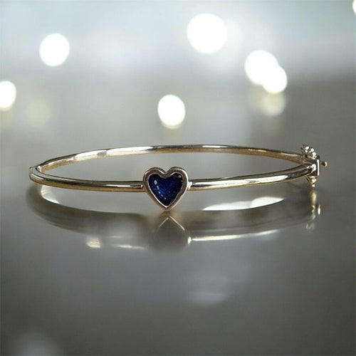 Bubble Heart Bangle