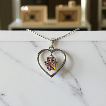 Dangling Paw Pendant
