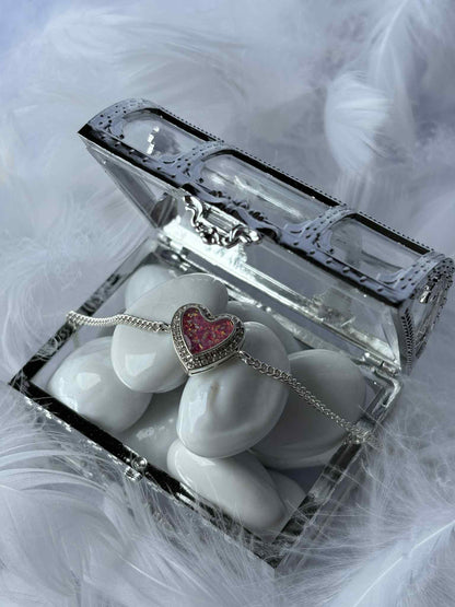 Sparkling Heart Bracelet