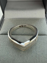 Sparkling Wishbone Ring