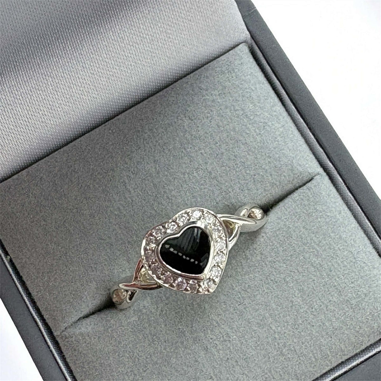 Infinity Heart Ring