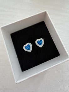 Sparkling Heart Earrings