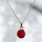 Forever Circle Silver Pendant