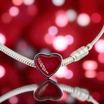 Pure Heart Stainless Steel Charm