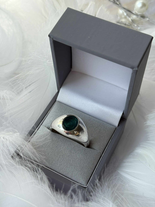 Mens Chunky Signet Ring