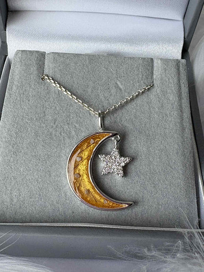 Moon & Star Pendant