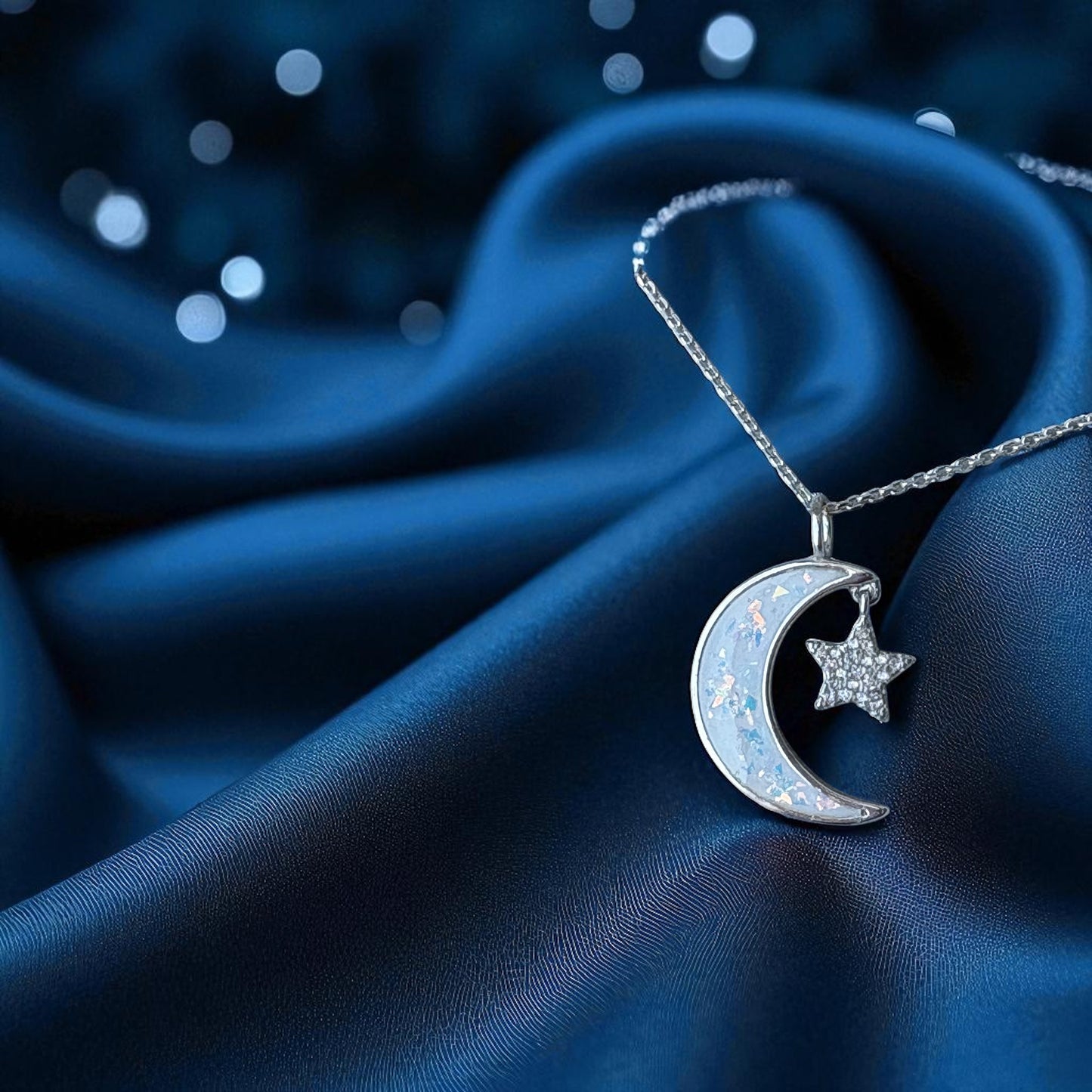 Moon & Star Pendant