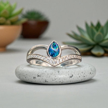 Penelopi Pear Ring