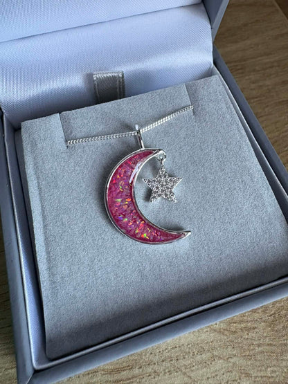 Moon & Star Pendant