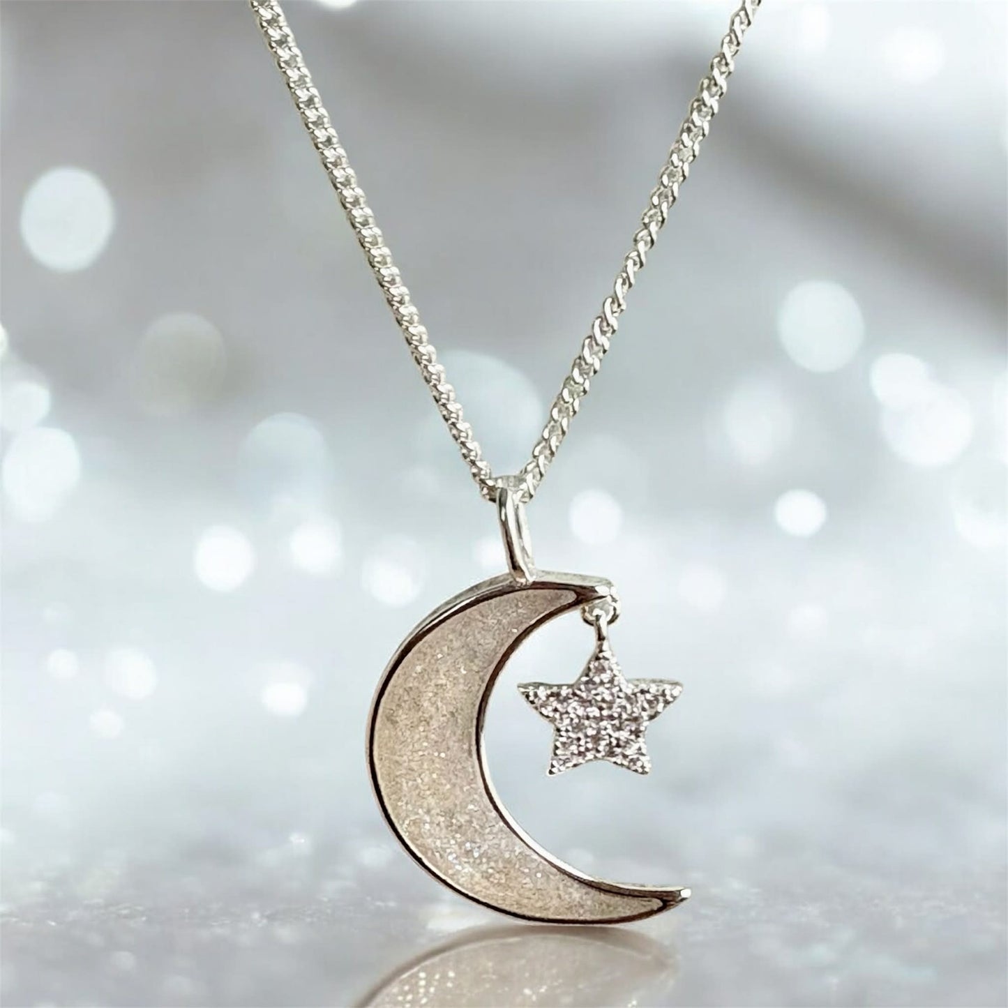 Moon & Star Pendant