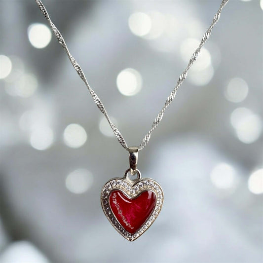 Sparkling Heart Pendant