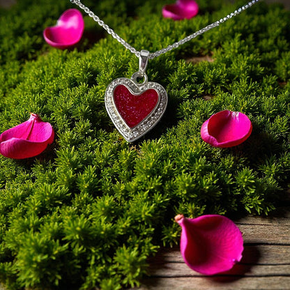 Sparkling Heart Pendant