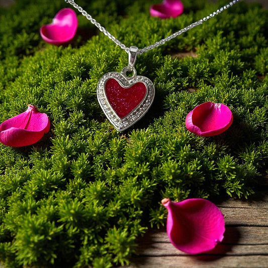 Sparkling Heart Pendant