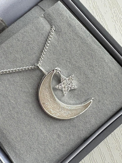 Moon & Star Pendant